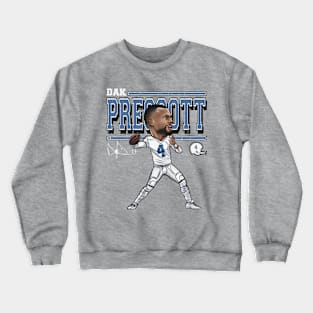 Dak Prescott Dallas Cartoon Crewneck Sweatshirt